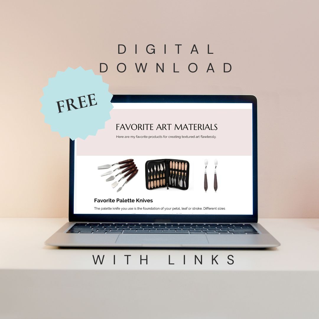 FREE Download: Textured Art Materials List 101