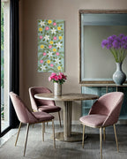24 x 48  Original Floral Canvas Art