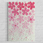 24x36 Original Floral Canvas Art