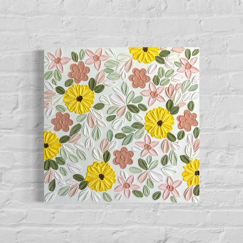 20x20 Original Abstract Canvas Art