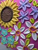 10x10 Textured Floral Canvas (1.5” Deep)