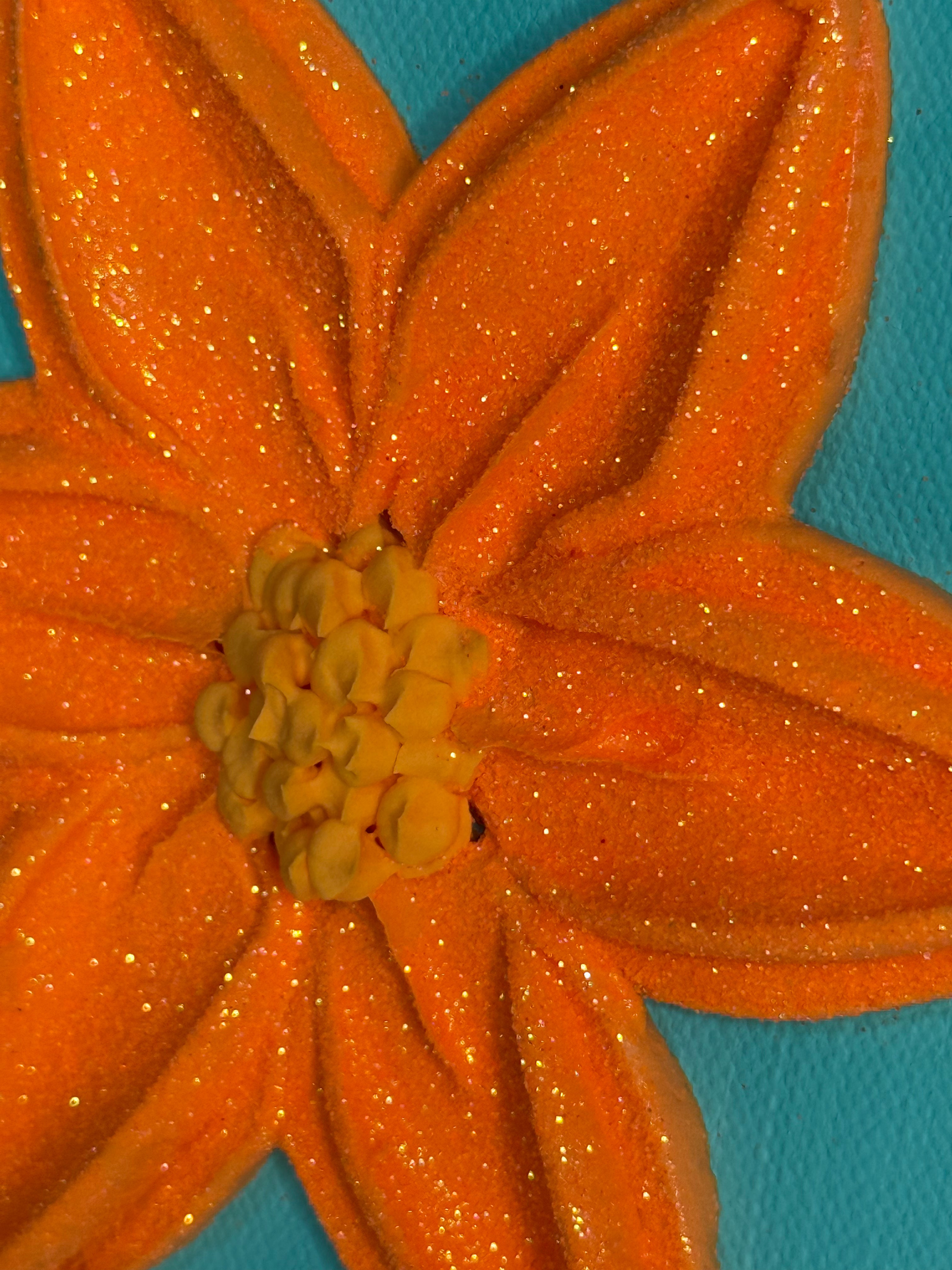 5x5 Textured Floral Canvas (1.5" Deep)