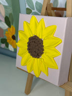 5x5 Textured Floral Canvas (1.5" Deep)