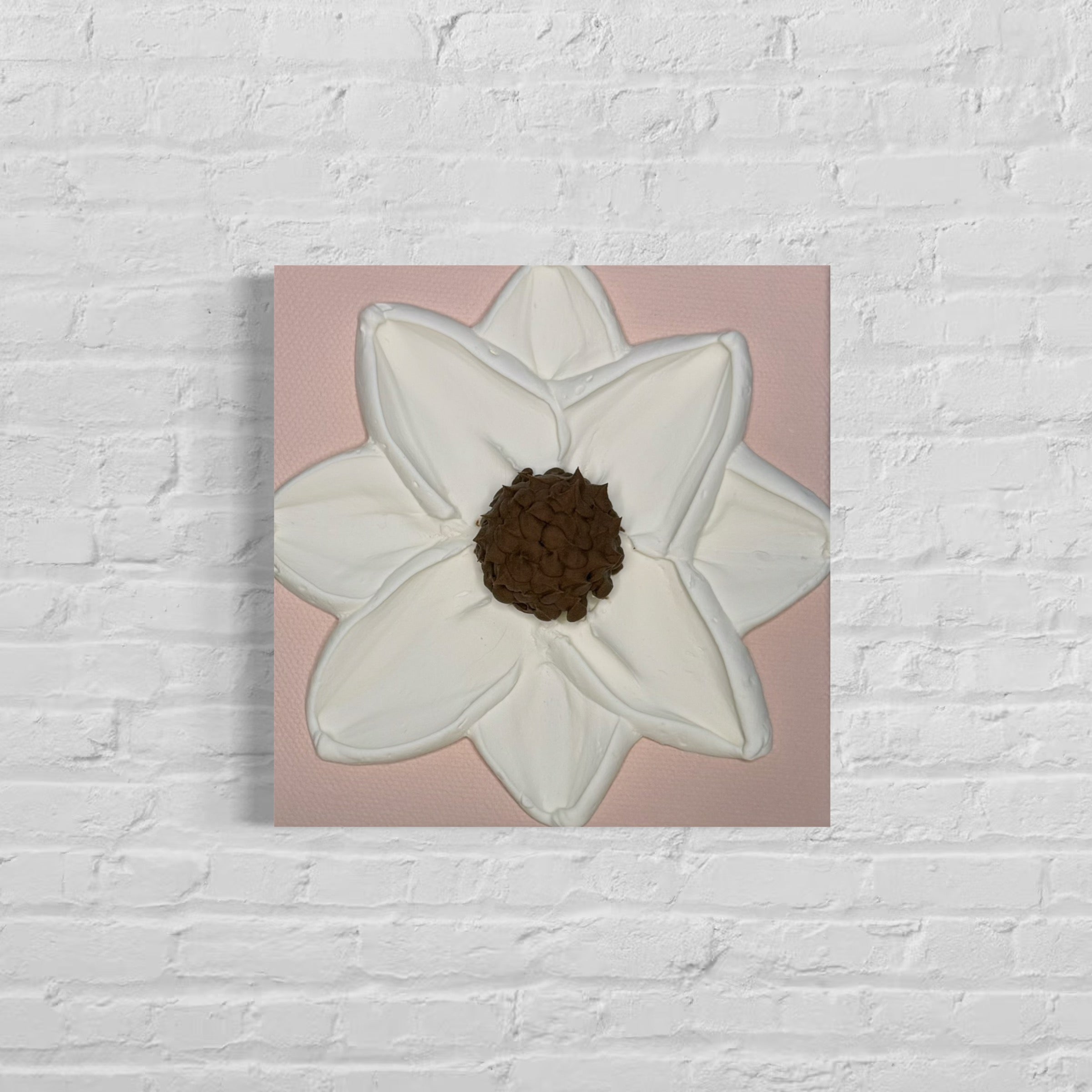 5x5 Textured Floral Canvas (1.5" Deep)