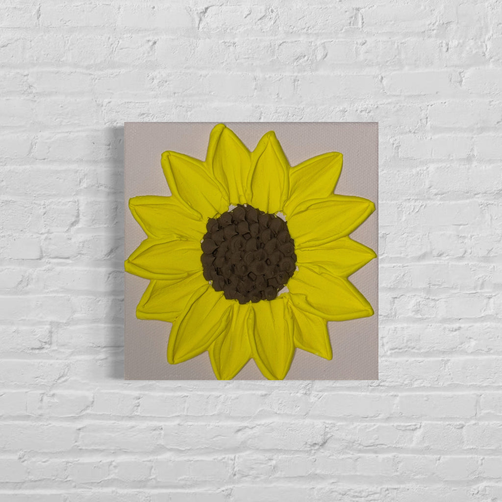 5x5 Textured Floral Canvas (1.5" Deep)