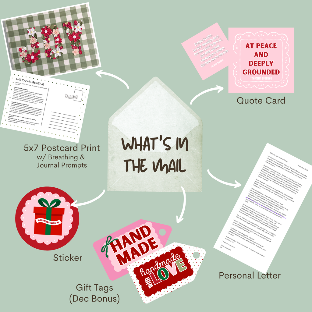 The Calm Creative Club | Snail Mail Community