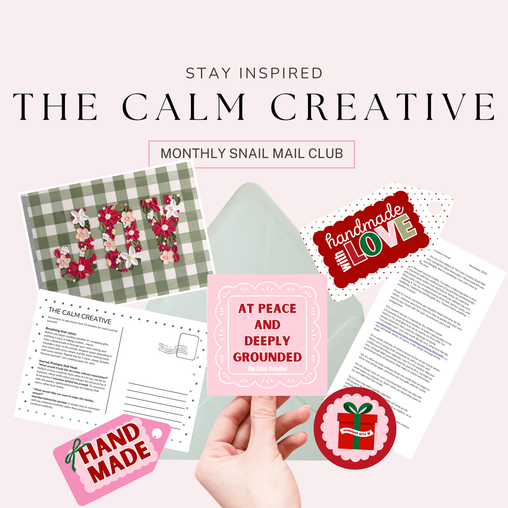 The Calm Creative Club | Snail Mail Community