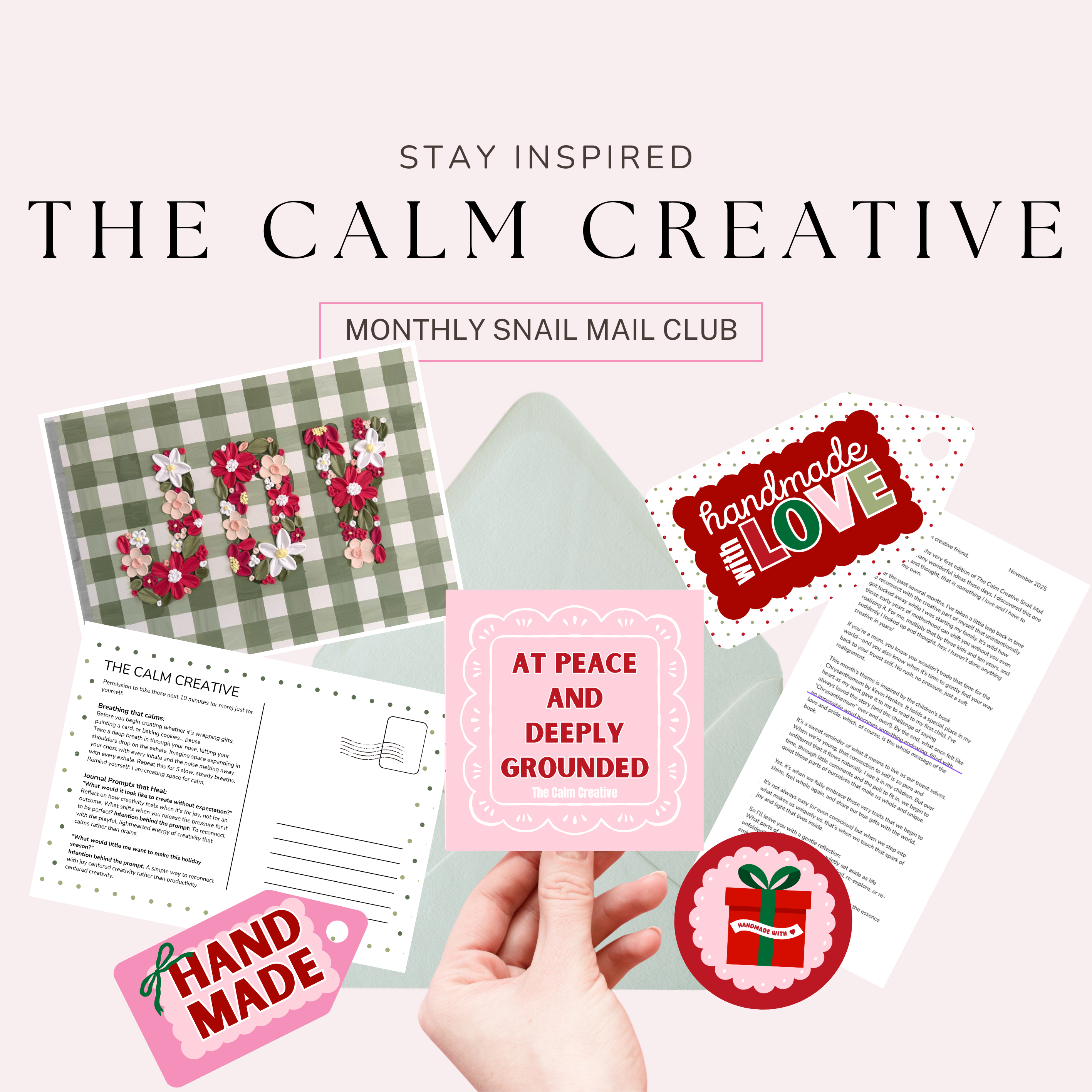 The Calm Creative Club | Snail Mail Community